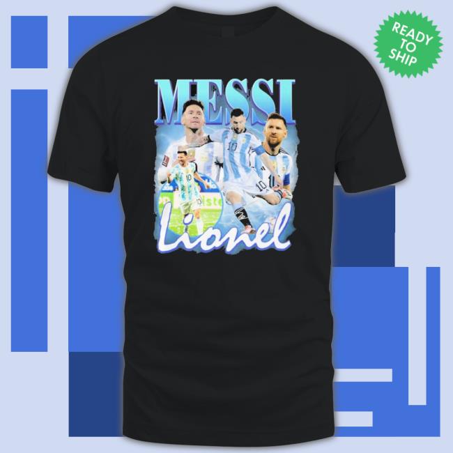 Original Lionel Messi Lightning Portrait With Signature Hoodie