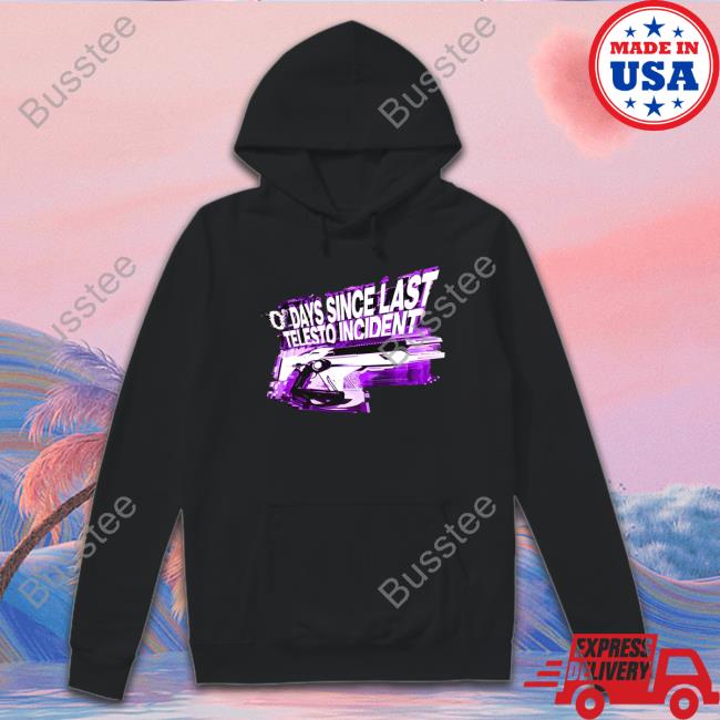 O'days Since Last Telesto Incident Tee Shirt