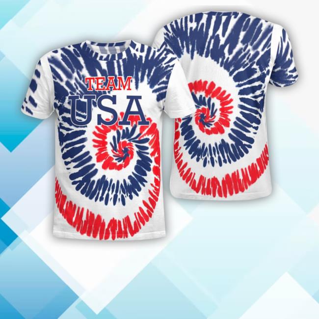 Breakingz Team Usa Tie-Dye 2022 Tee Shirt