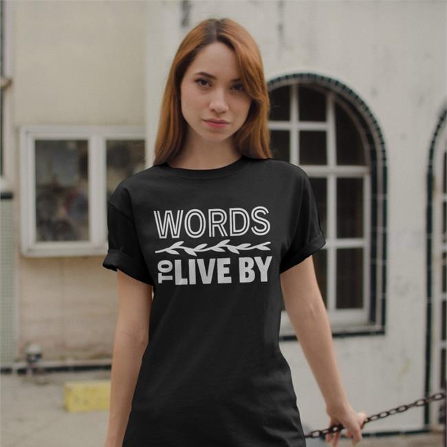 Lewiston Fitness Instructor Words To Live By New Shirt Black