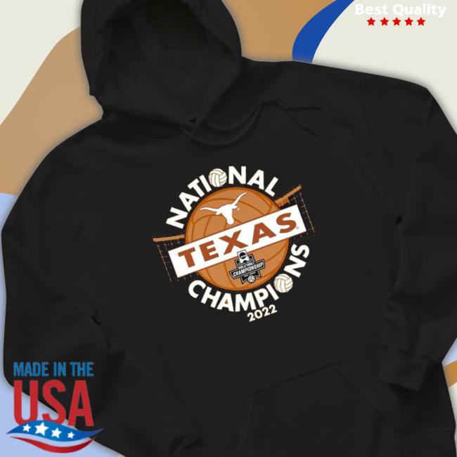 Texas Longhorns 2022 National Volleyball Champions Tee