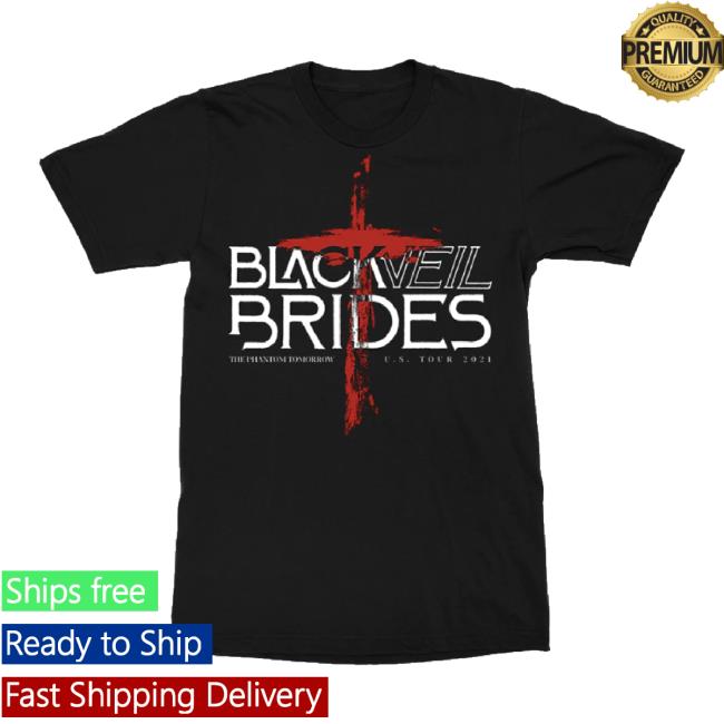 Original Black Veil Brides Merch Store Red Cross Tour Hoodie Sweatshirt Blackveilbrides Shop