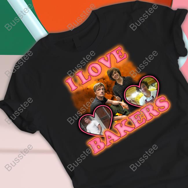 I Love Bakers Hoodied Sweatshirt Sadstreet Merch