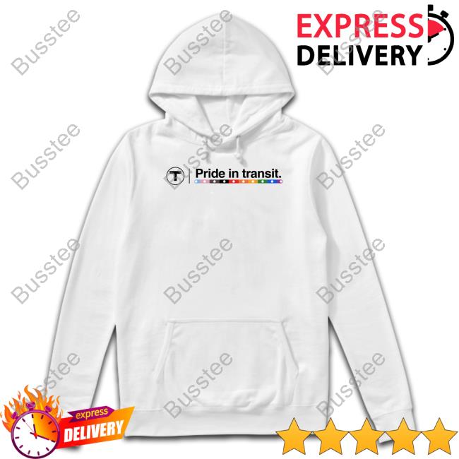 Mbtagifts Merch Pride In Transit Hoodie