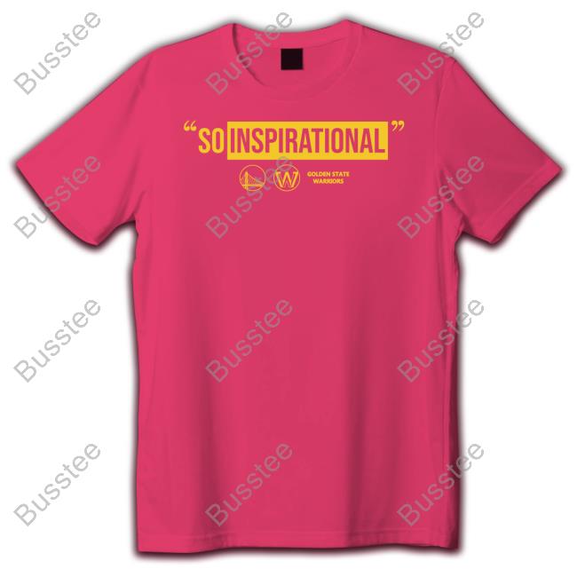 House Of Highlights Flight X Warriors So Inspirational Tee Shirt