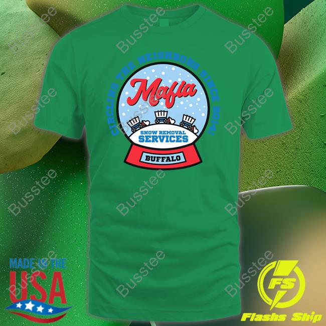 Mafia Snow Removal Services Hoodied Sweatshirt