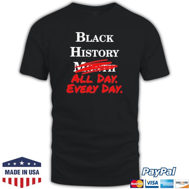 Official Kenny Akers Black History Month All Day Every Day Shirts