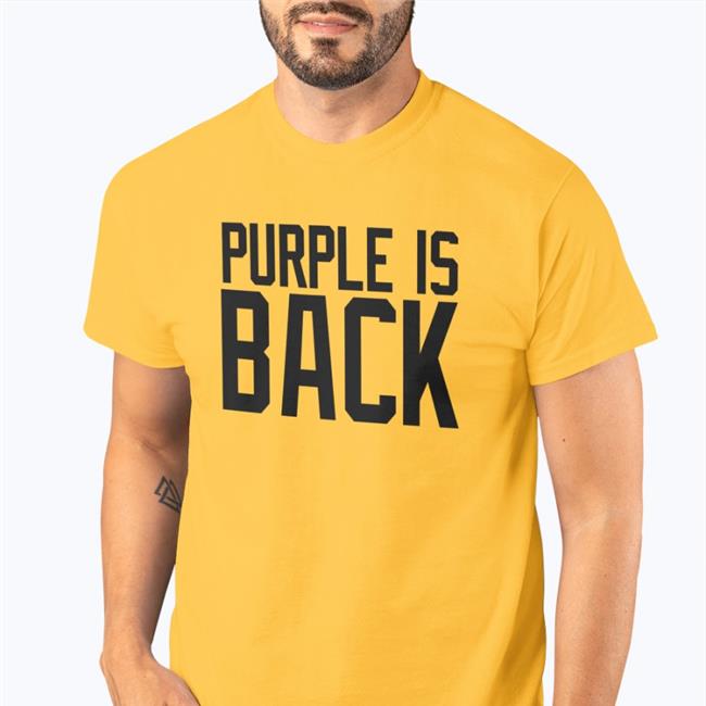 Purple Is Back Sweatshirt