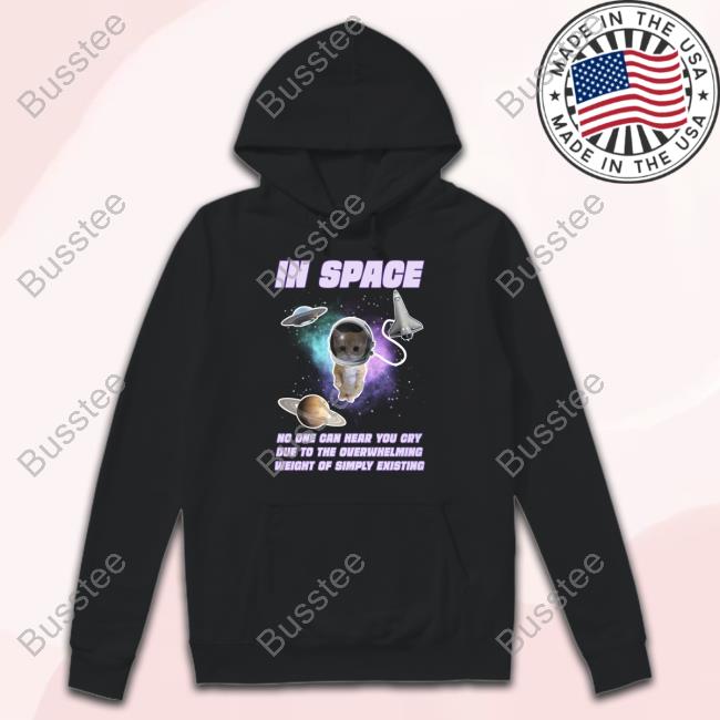 Official In Space No One Can Hear You Cry Crewneck Sweatshirt