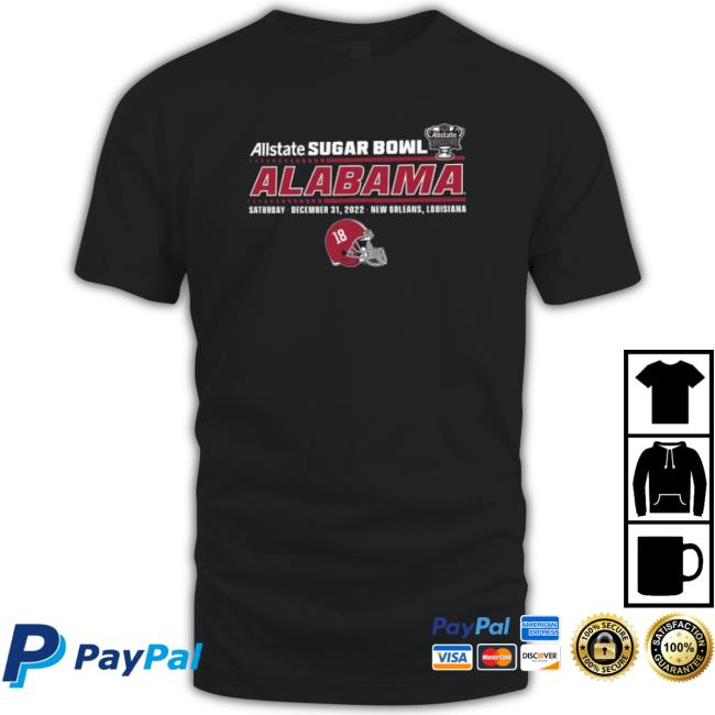 Allstate Sugar Bowl Alabama Crimson Tide 2022 Hooded Sweatshirt
