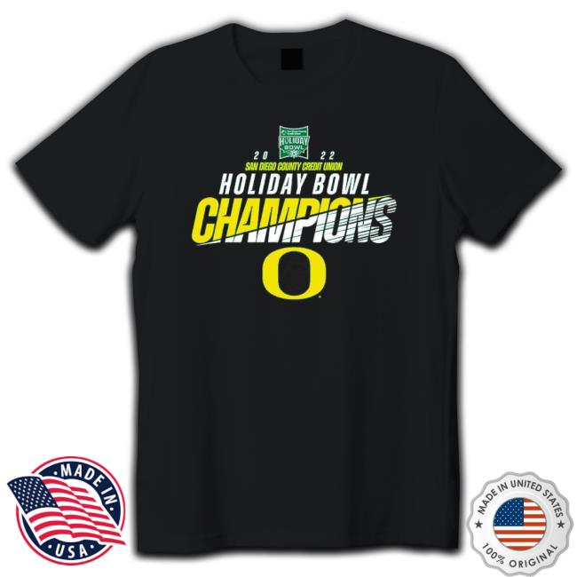 Oregon Ducks 2022 Holiday Bowl Champions Sweatshirt