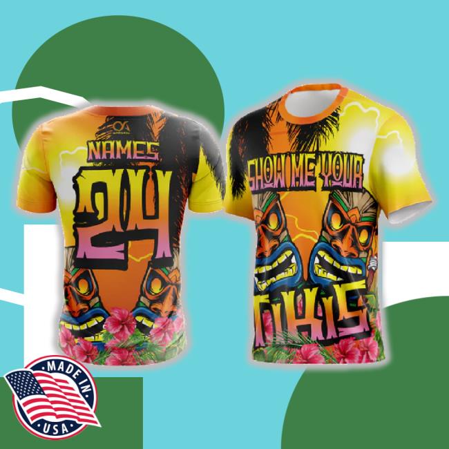 Show Me Your Tikis Long Sleeve T Shirt Customized Buy-In