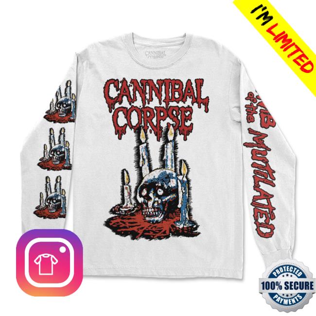 Trending Cannibal Corpse Merch Store Ritual Candles Sweater (White)) Cannibalcorpse Shop