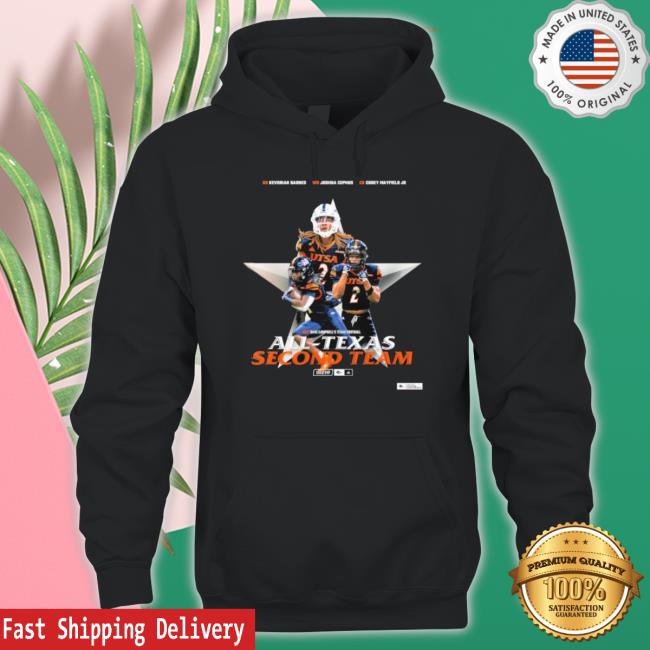 Utsa 2022 Dave Campbell’S Texas Football All Texas Second Team T-Shirt