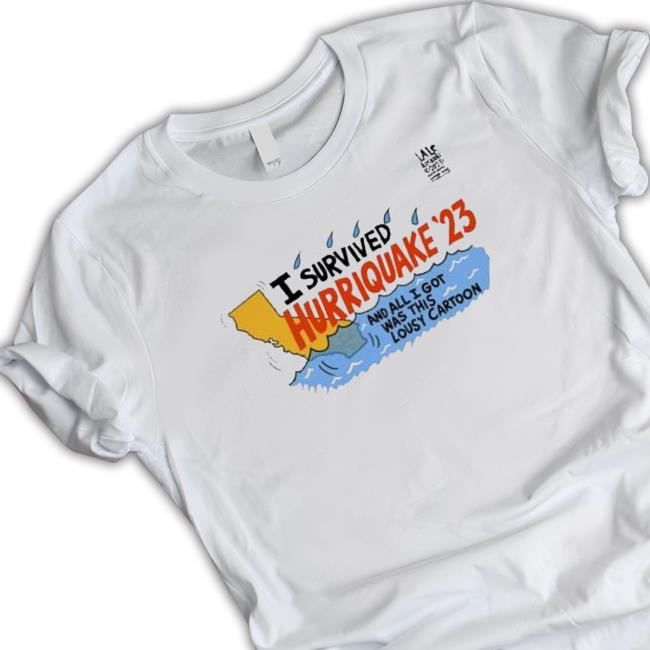 I Survived Hurriquake 23 And All I Got Was This Lousy Cartoon Sweater