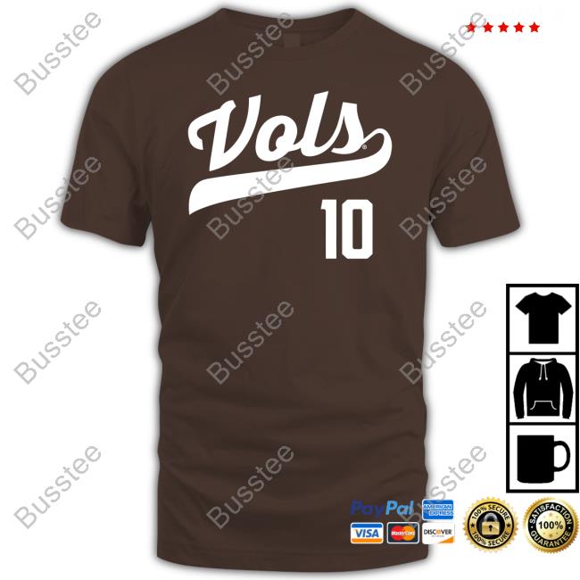 Official Vols 10 Walk-Off 10 Tee Shirt Utvolshop