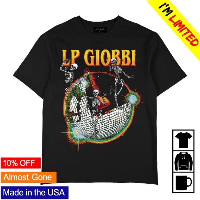 Original Lpgiobbi Merch Store Llpgiobbi Disco Skeleton Hoodie Lpgiobbi Shop
