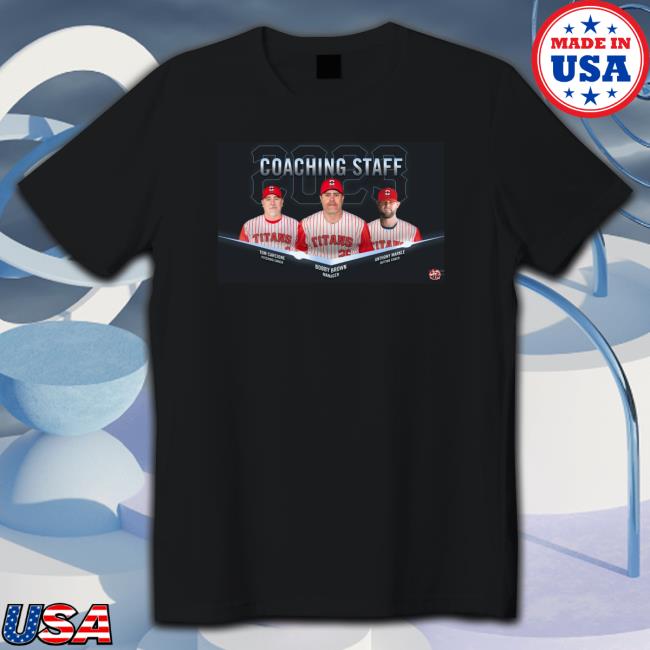 2023 Coaching Staff Tom Carcione Bobby Brown And Anthony Markle Tee