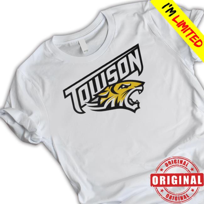 Towson Tigers New Logo Art Crewneck Sweatshirt Towson Tigers New Logo Art Hoodie