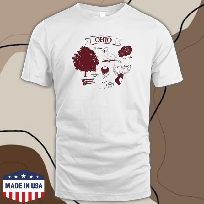 State Of Ohio Symbols shirt, hoodie, tank top, sweater and long sleeve t-shirt