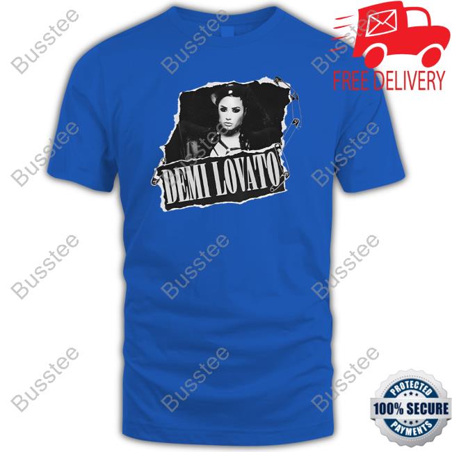 Demi Lovato Merch Demi Lovato Ripped Photo New Shirt