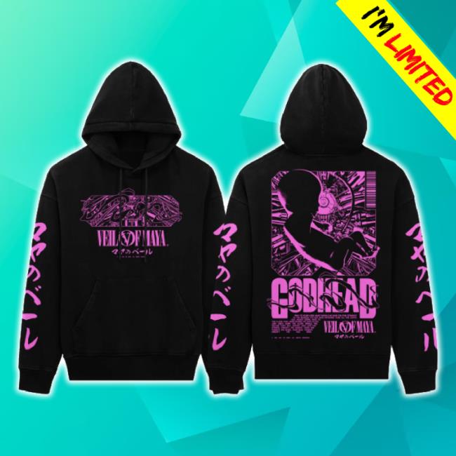 Trending Veil Of May Aband Merch Store Simulation Black Hoodie Sweatshirt Veilofmayaband Shop