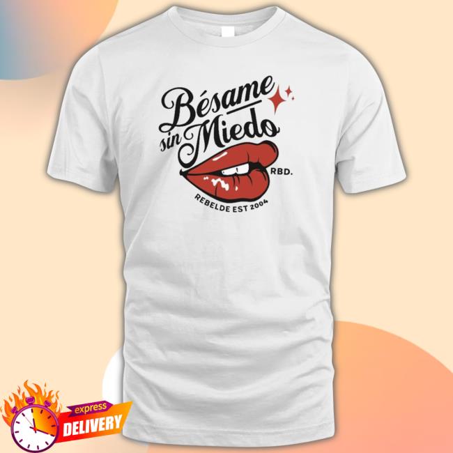 Rebelde Bésame Sin Miedo Rbd Soy Tour 2023 Long Sleeve T Shirt