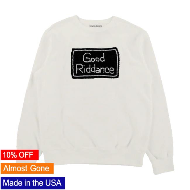 Trending Gracie Abrams Merch Store Good Riddance Crochet Crew Neck T-Shirt Gracieabrams Shop