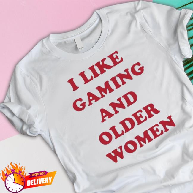 Official I Like Gaming And Older Women Hooded Sweatshirt