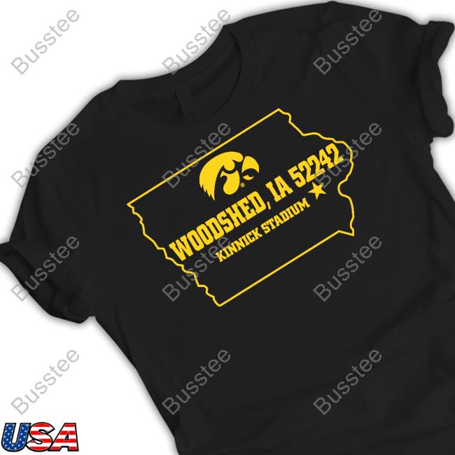 Iowa Women's Basketball Woodshed Ia 52242 Kinnick Stadium New Shirt