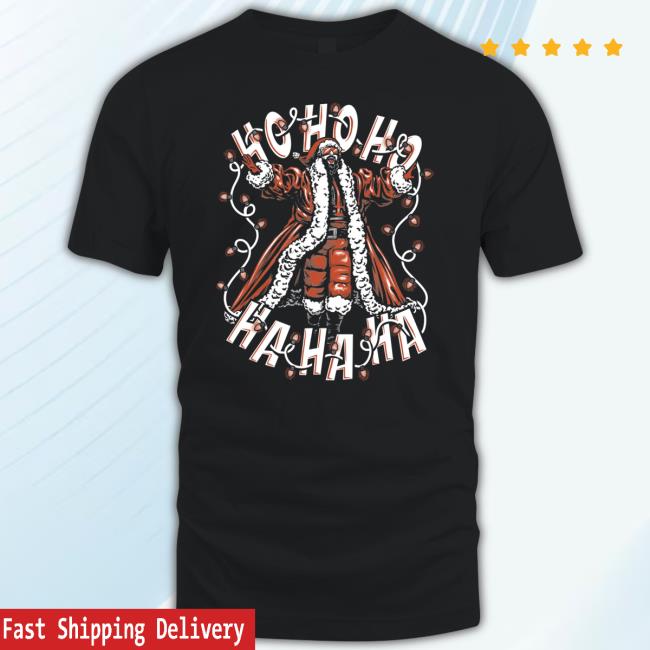 Blackandbravemerch Colby Claus Hahaha Hohoho Tank Top