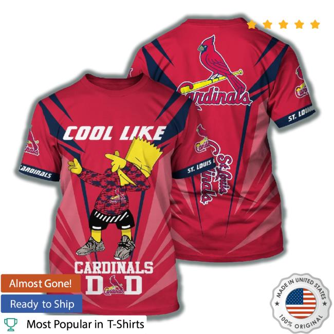 St. Louis Cardinals Sport Fans 3D Classic Shirt Gift For Dad