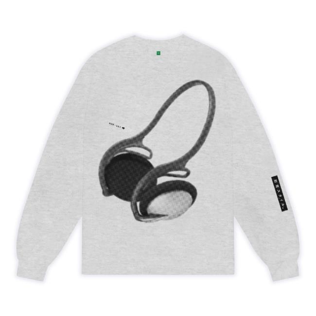 Original The New Room Merch Store B.Eautiful Mdr-G61 Ls Sweater Heather Grey Thenewroom Shop