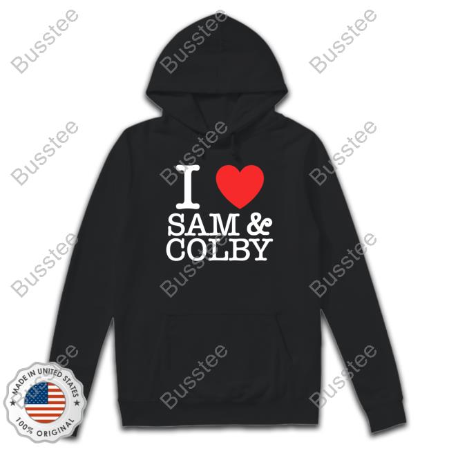 Official Xplr Merch I Love Sam And Colby Shirt