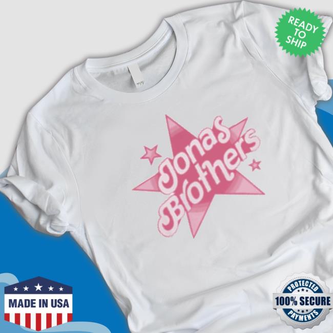 Official Jonas Brothers Pink Stars t-shirt, hoodie, tank top, sweater and long sleeve t-shirt Jonas Brothers Pink Stars Hoodie