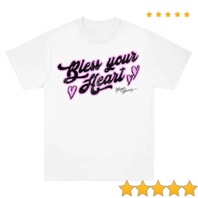 Official Megan Moroney Merch Store Bless Your Heart Popover Shirt MeganMoroney Shop