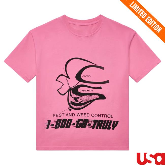 Official Sp5der Clothing Apparel Sp5der Pink Bite! Tshirt Sp5der Merch Store Shop