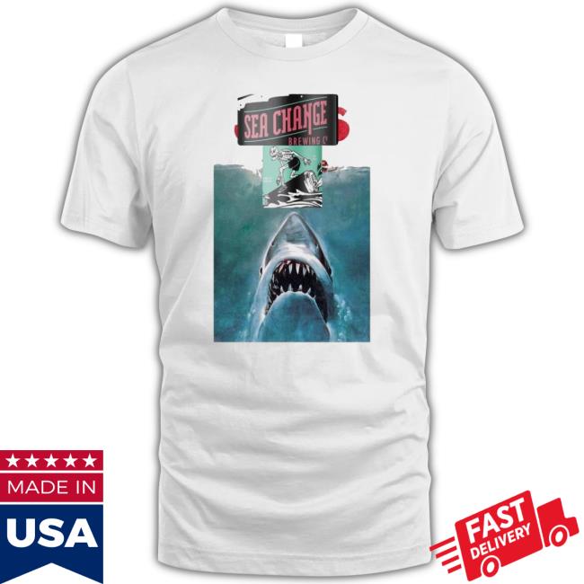 Skeleton Shark Sea Change Brewing Shirt