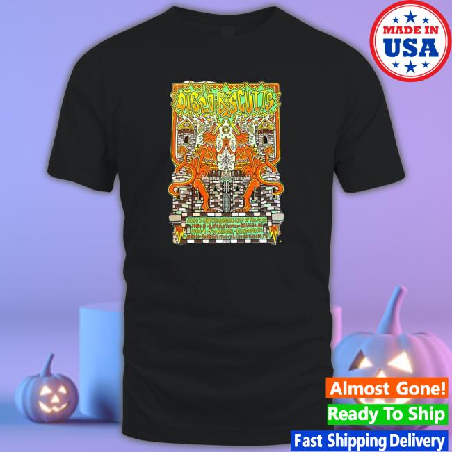 Official The Disco Biscuits Summer 2023 Tour Poster shirt