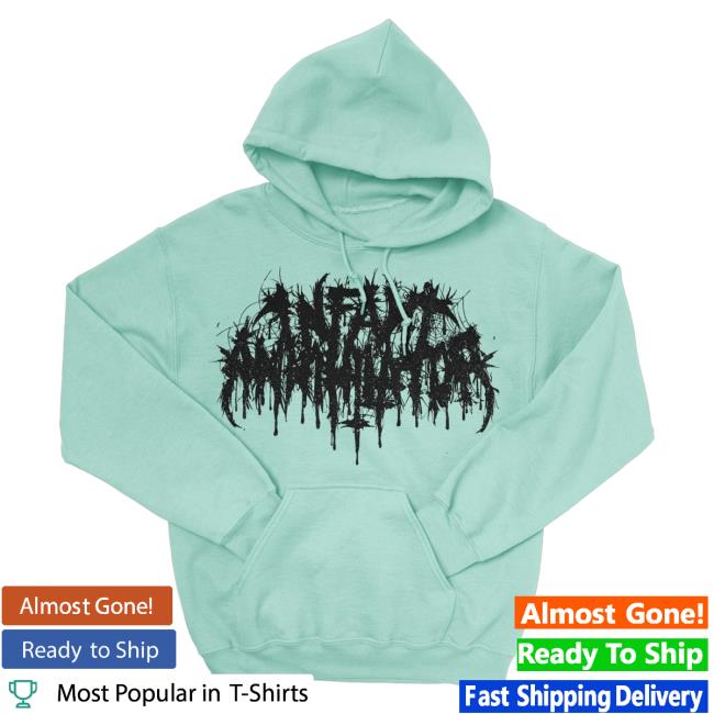Official Indie Merch Store Infant Annihilator Mint Logo Pull Over Hoodie IndieMerchStore