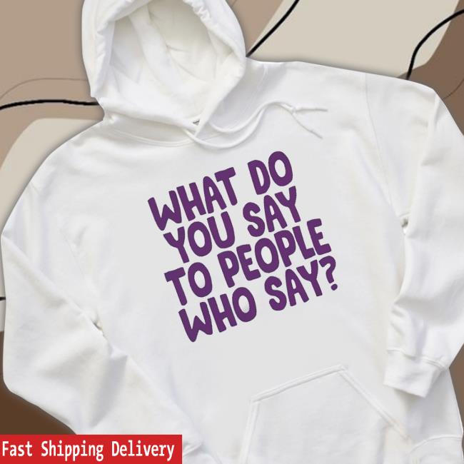 What Do You Say To People Who Say Sweaters