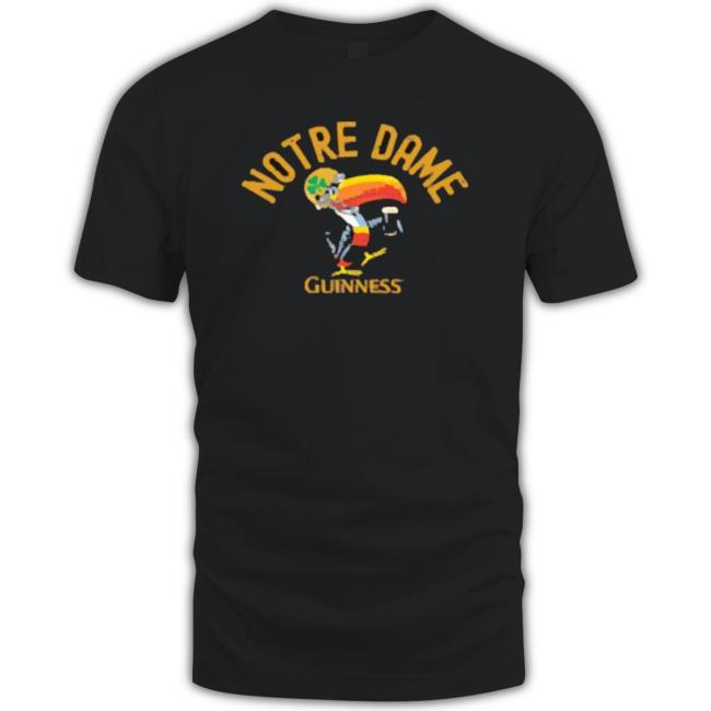 League Collegiate Wear Navy Notre Dame Fighting Irish Guinness Victory Falls Tri-Blend Tee