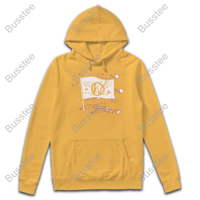 Lostkidsforever Merch Wasteland Black Flag Hoodie