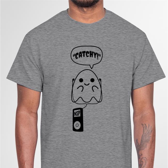 Catchy Ghost Music Nsp Shirt Ptbuttonbar Gamegrumps