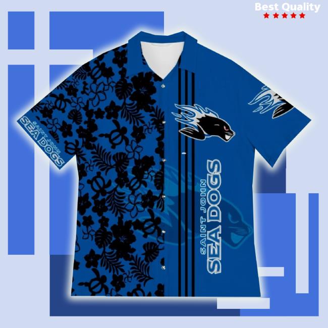 Saint John Sea Dogs American Sports Team Flower Beach Tree Hawaii Hoodie Sweatshirt Summer Gift For Fans