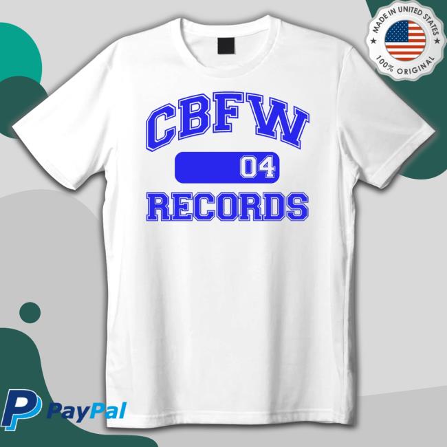 Official Cbfw 04 Records shirt