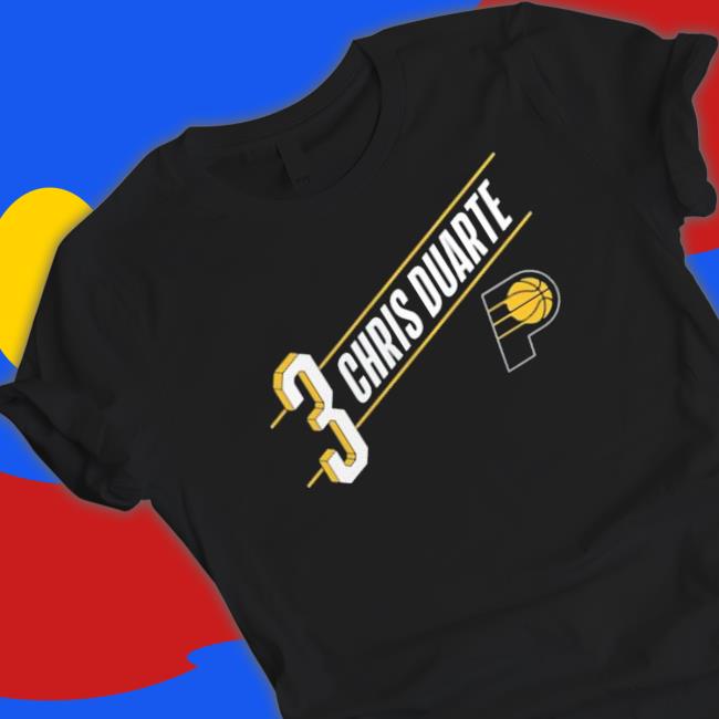 Chris Duarte Indiana Pacers Full-Court Press T-Shirt