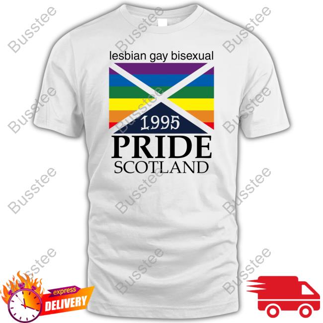 Lesbian Gay Bisexual 1995 Pride Scotland Hoodie