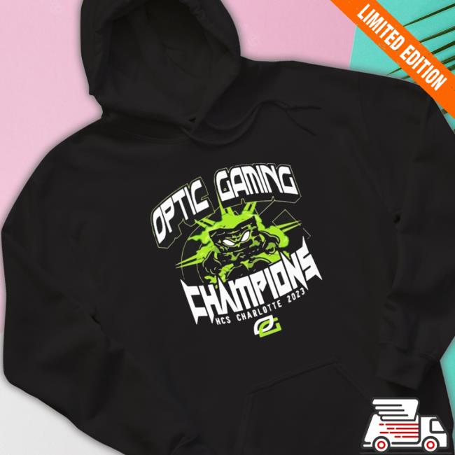 Optic Gaming Champions Hcs Charlotte 2023 Hooded Sweatshirt Optic Gaming Champions Hcs Charlotte 2023 Tee