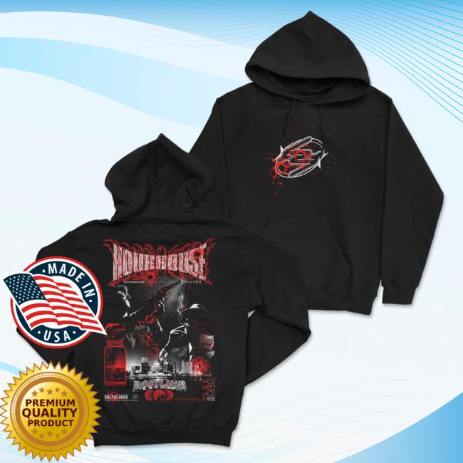 Official Hourhouse Merch Hourhouse Do It Like Hoody Black
